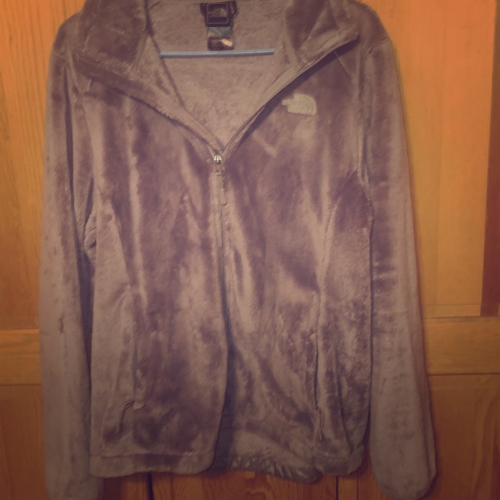 Grey North Face jacket